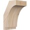 Ekena Millwork 5 1/2"W x 6"D x 10"H Imperial Smooth Knee Brace, Douglas Fir BRC06X06X10IMP00SDF - alternate 1